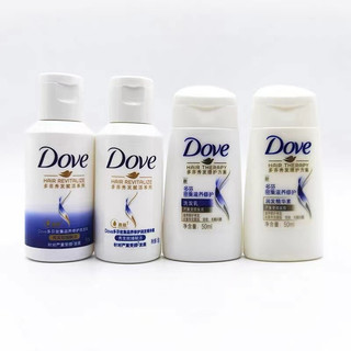 Dove 多芬 旅行套装（洗发水50ml+护发素50ml ）