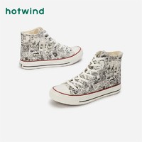 hotwind 热风 男款帆布鞋 H14M2199