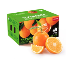 移动端京东百亿补贴nongfuspring农夫山泉当季鲜橙净重3kg礼盒装