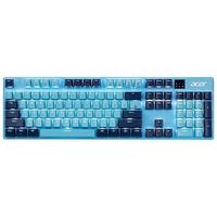 acer 宏碁 OKB110 104键 有线机械键盘 蓝黑 国产茶轴 单光