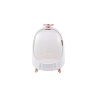 Vilscijon 维简 化妆品收纳盒抽屉式带灯小号白色