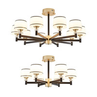  Lighting 雷士 NVC  路易斯系列 LED10头吊灯+6头吊灯