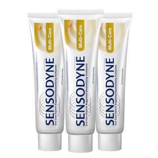 SENSODYNE 舒适达 基础护理系列 多效护理牙膏 120g*3