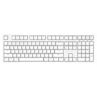 ikbc W210 108键 2.4G无线机械键盘 白色 Cherry茶轴 无光