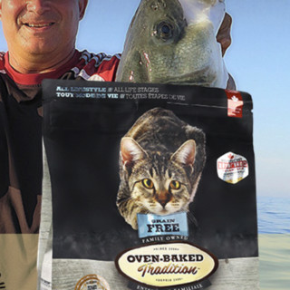 oven-baked 欧恩焙 无谷系列 鱼肉全阶段猫粮 2.27kg