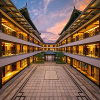 梅州兴宁玖崇湖凤颐温泉酒店 雅致大/双床房1晚 含早+鱼疗+露天温泉等