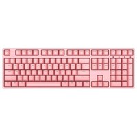 ikbc W210 108键 2.4G无线机械键盘 粉色 Cherry青轴 无光
