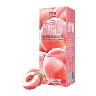 PANPAN FOODS 盼盼 水蜜桃风味饮料 水蜜桃味 250ml*6盒