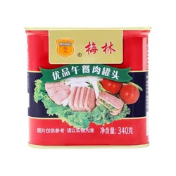 MALING 梅林 午餐肉罐头   优品 340g*5罐