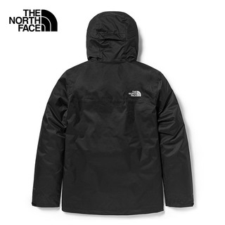 TheNorthFace北面三合一冲锋衣男2021秋冬新款夹克内胆运动户外舒适防风保暖外套4U7M 4U7MU6Y/黑色 2XL 4U7MU6Y/黑色 3XL