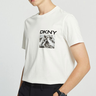 DKNY 男士圆领短袖T恤 G0301J06