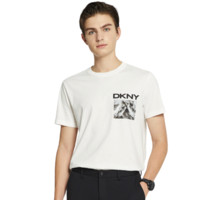 DKNY 男士圆领短袖T恤 G0301J06