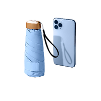 MAGLADY mini系列 5骨六折晴雨伞 静谧蓝