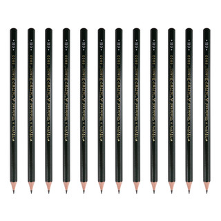 uni 三菱铅笔 9800 六角杆铅笔 6H 12支装