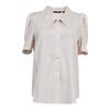 Roey s house 女士短袖衬衫 CB02164 粉色 S