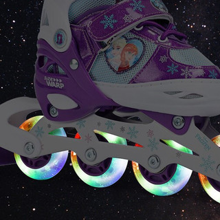 Disney 迪士尼 大童轮滑鞋 VCY41037-Q8 紫色 L