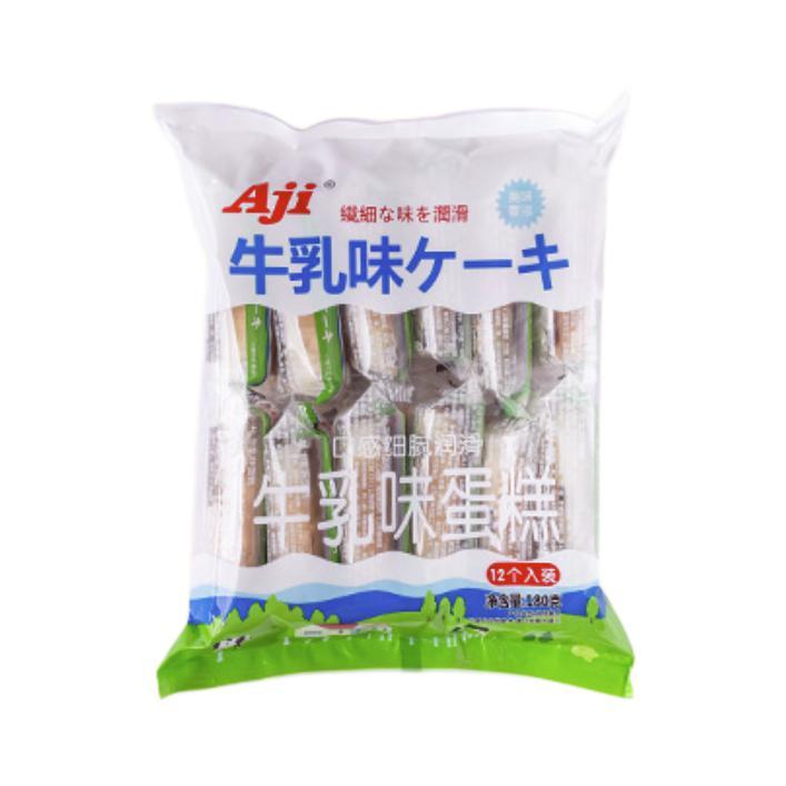 Aji 蛋糕 牛乳味 180g