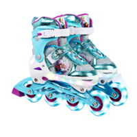 Disney 迪士尼 大童轮滑鞋 DCB71136-Q8 蓝色 M LED灯款