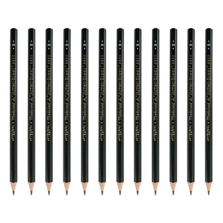uni 三菱铅笔 9800 六角杆铅笔 B 12支装