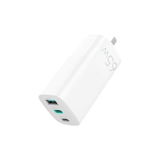 lofter 洛夫特 GaN-001 超级硅充电器 USB-A/Type-C 65W 白色