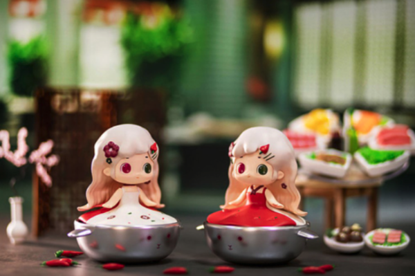 luckykim城市美食系列盲盒