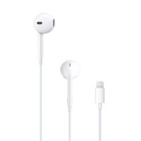 Apple 苹果 EarPods 半入耳式有线耳机 白色 Lightning接口