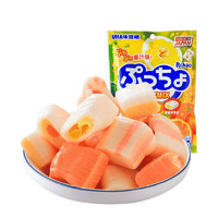 UHA 悠哈 味觉糖 超普什锦软糖 柑橘味 90g