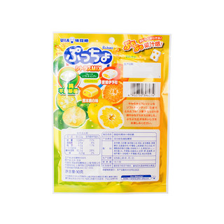 UHA 悠哈 味觉糖 超普什锦软糖 柑橘味 90g