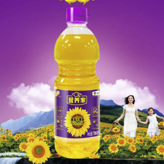 福临门 营养家 黄金小黑葵 葵花仁油 700ml