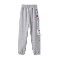 LEDIN 乐町 女士休闲束脚裤 CWGBC122386 灰色 M