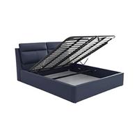 Sleemon 喜临门 伯尔尼 意式极简真皮床 宝石蓝 150*200cm 箱框款