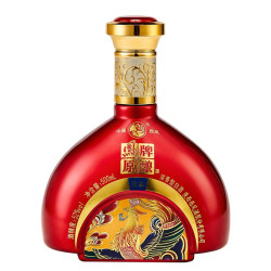 西凤酒贡品凤牌原酿浓香型500ml婚宴喜宴送礼酒水礼盒52度1瓶