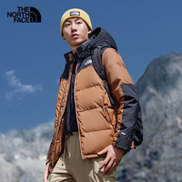 TheNorthFace北面羽绒服男官方旗舰2021秋冬新款运动户外舒适休闲保暖外套|4U82 4U820M2/棕色 M 4U820M2/棕色 XXXL