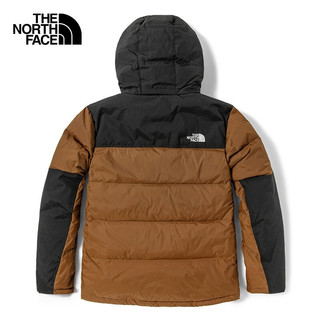 TheNorthFace北面羽绒服男官方旗舰2021秋冬新款运动户外舒适休闲保暖外套|4U82 4U820M2/棕色 M 4U820M2/棕色 XXXL