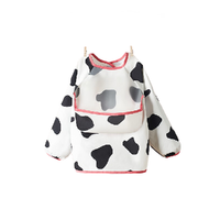 scoornest 科巢 1572 儿童防水罩衣 希粉奶牛 110码