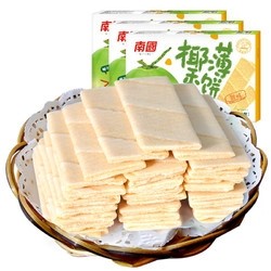 Nanguo 南国 椰香薄饼 187gX3盒