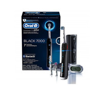 Oral-B 欧乐-B 博朗 欧乐b Black 7000 智能电动牙刷三刷头3D蓝牙 含充电底座计时器旅行盒