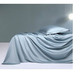 MERCURY 水星家纺 100%新疆长绒棉床单床上用品简约轻奢单件床单
