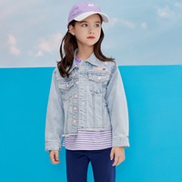 E-LAND KIDS 女童牛仔外套