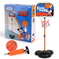 Disney 迪士尼 室内家用迷你篮球框儿童篮球架宝宝多档升降投篮架球类玩具