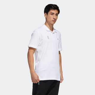 adidas 阿迪达斯 武极系列 WJ POLO 男子POLO衫 GL0387 白色 XS