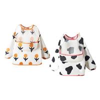 scoornest 科巢 1572 儿童防水罩衣 诺橙花园+希粉奶牛 110码