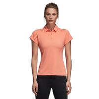 adidas 阿迪达斯 CLIMACHILL POLO 女子POLO衫 DN2700 牛奶珊瑚粉 XS