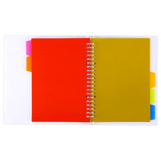 KOKUYO 国誉 淡彩曲奇系列 WSG-RUCP11Y B5活页夹装订笔记本 黄色 单本装
