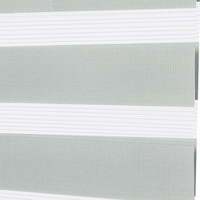 CR9 卷拉柔纱窗帘 浅灰色 免打孔防水款