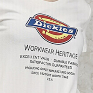 Dickies 帝客 女士圆领短袖T恤 DK000402 白色 XS