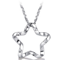 CHOW TAI SENG 周大生 P0GC0127 星星Pt950铂金吊坠