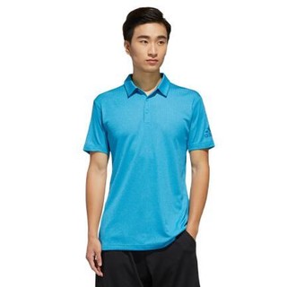 adidas 阿迪达斯 CLMCH M POLO HT 男子POLO衫 DQ2930 青蓝 S