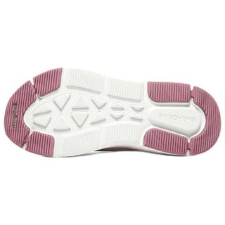 SKECHERS 斯凯奇 星迈系列 Max Cushioning Delta 女子跑鞋 129121/WCRL 白色/珊瑚色 35