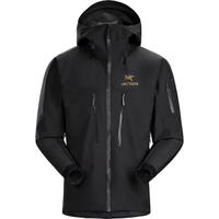 ARC'TERYX 始祖鸟 ASCENT攀岩系列 ALPHA SV 男子冲锋衣 25681 黑色 XL